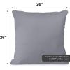 imageUtopia Bedding Waterproof Pillow Protectors Zippered 2 Pack Red Queen Size Zippered Pillowcases Bed Bug Proof Pillow Encasement Covers 20 x 28 InchesGray