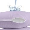 imageUtopia Bedding Waterproof Pillow Protectors Zippered 2 Pack Red Queen Size Zippered Pillowcases Bed Bug Proof Pillow Encasement Covers 20 x 28 InchesLavender