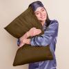 imageUtopia Bedding Waterproof Pillow Protectors Zippered 2 Pack Red Queen Size Zippered Pillowcases Bed Bug Proof Pillow Encasement Covers 20 x 28 InchesMocha
