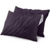 imageUtopia Bedding Waterproof Pillow Protectors Zippered 2 Pack Red Queen Size Zippered Pillowcases Bed Bug Proof Pillow Encasement Covers 20 x 28 InchesPurple