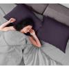imageUtopia Bedding Waterproof Pillow Protectors Zippered 2 Pack Red Queen Size Zippered Pillowcases Bed Bug Proof Pillow Encasement Covers 20 x 28 InchesPurple