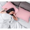 imageUtopia Bedding Waterproof Pillow Protectors Zippered 2 Pack Red Queen Size Zippered Pillowcases Bed Bug Proof Pillow Encasement Covers 20 x 28 InchesPink
