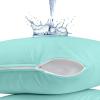 imageUtopia Bedding Waterproof Pillow Protectors Zippered 2 Pack Red Queen Size Zippered Pillowcases Bed Bug Proof Pillow Encasement Covers 20 x 28 InchesSpa Blue