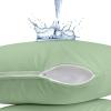 imageUtopia Bedding Waterproof Pillow Protectors Zippered 2 Pack Red Queen Size Zippered Pillowcases Bed Bug Proof Pillow Encasement Covers 20 x 28 InchesSage