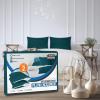 imageUtopia Bedding Waterproof Pillow Protectors Zippered 2 Pack Red Queen Size Zippered Pillowcases Bed Bug Proof Pillow Encasement Covers 20 x 28 InchesTeal