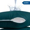 imageUtopia Bedding Waterproof Pillow Protectors Zippered 2 Pack Red Queen Size Zippered Pillowcases Bed Bug Proof Pillow Encasement Covers 20 x 28 InchesTeal