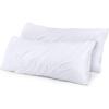 imageUtopia Bedding Waterproof Pillow Protectors Zippered 2 Pack Red Queen Size Zippered Pillowcases Bed Bug Proof Pillow Encasement Covers 20 x 28 InchesWhite