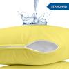imageUtopia Bedding Waterproof Pillow Protectors Zippered 2 Pack Red Queen Size Zippered Pillowcases Bed Bug Proof Pillow Encasement Covers 20 x 28 InchesYellow