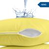 imageUtopia Bedding Waterproof Pillow Protectors Zippered 2 Pack Red Queen Size Zippered Pillowcases Bed Bug Proof Pillow Encasement Covers 20 x 28 InchesYellow