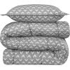 imageUtopia Bedding  Comforter Set with 1 Pillow Sham  2 Pieces Bedding Comforter Sets  Down Alternative Comforter  Soft and Comfortable  Machine Washable Arrow White Twin