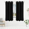 imageUtopia Bedding Blackout Curtains for Bedroom Grommet Window Curtains 84 Inch Length 2 Panels Thermal Insulated Drapes for Living Room Grey 52W x 84L InchesBlack