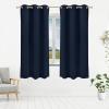 imageUtopia Bedding Blackout Curtains for Bedroom Grommet Window Curtains 84 Inch Length 2 Panels Thermal Insulated Drapes for Living Room Grey 52W x 84L InchesNavy