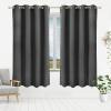 imageUtopia Bedding Blackout Curtains for Bedroom Grommet Window Curtains 84 Inch Length 2 Panels Thermal Insulated Drapes for Living Room Grey 52W x 84L InchesGrey