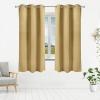 imageUtopia Bedding Blackout Curtains for Bedroom Grommet Window Curtains 84 Inch Length 2 Panels Thermal Insulated Drapes for Living Room Grey 52W x 84L InchesBiscotti Beige