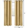 imageUtopia Bedding Blackout Curtains for Bedroom Grommet Window Curtains 84 Inch Length 2 Panels Thermal Insulated Drapes for Living Room Grey 52W x 84L InchesBiscotti Beige