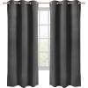 imageUtopia Bedding Blackout Curtains for Bedroom Grommet Window Curtains 84 Inch Length 2 Panels Thermal Insulated Drapes for Living Room Grey 52W x 84L InchesGrey