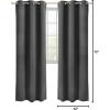 imageUtopia Bedding Blackout Curtains for Bedroom Grommet Window Curtains 84 Inch Length 2 Panels Thermal Insulated Drapes for Living Room Grey 52W x 84L InchesGrey