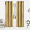 imageUtopia Bedding Blackout Curtains for Bedroom Grommet Window Curtains 84 Inch Length 2 Panels Thermal Insulated Drapes for Living Room Grey 52W x 84L InchesBiscotti Beige