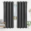 imageUtopia Bedding Blackout Curtains for Bedroom Grommet Window Curtains 84 Inch Length 2 Panels Thermal Insulated Drapes for Living Room Grey 52W x 84L InchesGrey