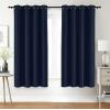 imageUtopia Bedding Blackout Curtains for Bedroom Grommet Window Curtains 84 Inch Length 2 Panels Thermal Insulated Drapes for Living Room Grey 52W x 84L InchesNavy