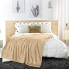 imageUtopia Bedding Cotton King Cooling Blanket Tan 90x108 Inches Thermal Blanket for Bed  350 GSM Soft Breathable Blanket Pack of 6
