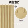 imageUtopia Bedding Curtain for Bedroom  Rod Pocket Window Curtains 63 Inch Length 2 Panels  Thermal Curtains ampamp Drapes for Living Room Bedroom 52W x 63L Inches Biscotti BeigeBiscotti Beige