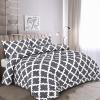 imageUtopia Bedding Printed Comforter Set with 2 Pillow Shams  Luxurious Brushed Microfiber  Down Alternative Comforter  Soft and Comfortable Bulk Pack of 4 KingCal King Grey