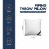 imageUtopia Bedding Throw Pillow Inserts Pack of 24 White 14 x 14 Inches Decorative Indoor Pillows for Sofa Bed Couch Cushion Sham Stuffer
