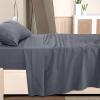 imageUtopia Bedding Twin Bed Sheets Set  Pack of 2  Brushed Microfiber  Shrinkage and Fade Resistant  Easy Care Grey
