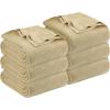 imageUtopia Bedding Cotton King Cooling Blanket Tan 90x108 Inches Thermal Blanket for Bed  350 GSM Soft Breathable Blanket Pack of 6