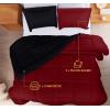 imageUtopia Bedding King Comforter Set  3 Piece Grey Comforters King Size Bed Set  Down Alternative Duvet Insert Includes 1 All Season Comforter 90 x 102 in and 2 Pillow Shams 20 x 36 inRedBlack