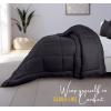 imageUtopia Bedding King Comforter Set  3 Piece Grey Comforters King Size Bed Set  Down Alternative Duvet Insert Includes 1 All Season Comforter 90 x 102 in and 2 Pillow Shams 20 x 36 inGrey