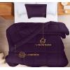 imageUtopia Bedding King Comforter Set  3 Piece Grey Comforters King Size Bed Set  Down Alternative Duvet Insert Includes 1 All Season Comforter 90 x 102 in and 2 Pillow Shams 20 x 36 inPlum