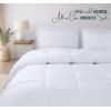 imageUtopia Bedding King Comforter Set  3 Piece Grey Comforters King Size Bed Set  Down Alternative Duvet Insert Includes 1 All Season Comforter 90 x 102 in and 2 Pillow Shams 20 x 36 inWhite