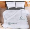 imageUtopia Bedding King Comforter Set  3 Piece Grey Comforters King Size Bed Set  Down Alternative Duvet Insert Includes 1 All Season Comforter 90 x 102 in and 2 Pillow Shams 20 x 36 inWhite