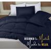 imageUtopia Bedding King Comforter Set  3 Piece Grey Comforters King Size Bed Set  Down Alternative Duvet Insert Includes 1 All Season Comforter 90 x 102 in and 2 Pillow Shams 20 x 36 inNavy