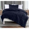 imageUtopia Bedding King Comforter Set  3 Piece Grey Comforters King Size Bed Set  Down Alternative Duvet Insert Includes 1 All Season Comforter 90 x 102 in and 2 Pillow Shams 20 x 36 inNavy
