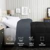 imageUtopia Bedding All Season Down Alternative Quilted King Comforter Duvet Insert with Corner Tabs Machine Washable Bed Comforter BurgundyRedBlackGrey