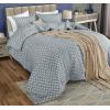 imageUtopia Bedding Queen Comforter Set Grey Printed Comforters Queen Size 3 Piece Lightweight All Season Down Alternative Bedding Set with 1 Comforter 88 x 88 in and 2 Pillow Shams 20 x 26 inArrow White