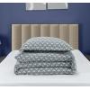 imageUtopia Bedding Queen Comforter Set Grey Printed Comforters Queen Size 3 Piece Lightweight All Season Down Alternative Bedding Set with 1 Comforter 88 x 88 in and 2 Pillow Shams 20 x 26 inArrow White