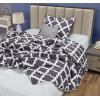 imageUtopia Bedding Queen Comforter Set Grey Printed Comforters Queen Size 3 Piece Lightweight All Season Down Alternative Bedding Set with 1 Comforter 88 x 88 in and 2 Pillow Shams 20 x 26 inQuatrefoil Gray