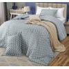 imageUtopia Bedding Queen Comforter Set Grey Printed Comforters Queen Size 3 Piece Lightweight All Season Down Alternative Bedding Set with 1 Comforter 88 x 88 in and 2 Pillow Shams 20 x 26 inArrow White