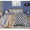 imageUtopia Bedding Queen Comforter Set Grey Printed Comforters Queen Size 3 Piece Lightweight All Season Down Alternative Bedding Set with 1 Comforter 88 x 88 in and 2 Pillow Shams 20 x 26 inQuatrefoil Gray