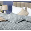 imageUtopia Bedding Queen Comforter Set Grey Printed Comforters Queen Size 3 Piece Lightweight All Season Down Alternative Bedding Set with 1 Comforter 88 x 88 in and 2 Pillow Shams 20 x 26 inArrow White