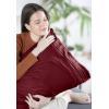 imageUtopia Bedding Queen Sheet Set Soft Microfiber 4 Piece Hotel Luxury Bed Sheets for Women Men Kids ampamp Teens with Side Storage Deep Pocket Fitted Sheet  Pillow Cases  Flat Sheet BrownBurgundy
