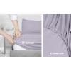imageUtopia Bedding Queen Sheet Set Soft Microfiber 4 Piece Hotel Luxury Bed Sheets for Women Men Kids ampamp Teens with Side Storage Deep Pocket Fitted Sheet  Pillow Cases  Flat Sheet BrownLavender