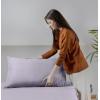 imageUtopia Bedding Queen Sheet Set Soft Microfiber 4 Piece Hotel Luxury Bed Sheets for Women Men Kids ampamp Teens with Side Storage Deep Pocket Fitted Sheet  Pillow Cases  Flat Sheet BrownLavender