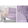 imageUtopia Bedding Queen Sheet Set Soft Microfiber 4 Piece Hotel Luxury Bed Sheets for Women Men Kids ampamp Teens with Side Storage Deep Pocket Fitted Sheet  Pillow Cases  Flat Sheet BrownLavender