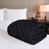 imageUtopia Bedding Quilted Fitted Mattress Pad Queen Size Elastic Fitted Mattress Topper Protector and Cover Stretches up to 16 Inches Deep Machine Washable BurgundyBlack