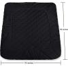 imageUtopia Bedding Quilted Fitted Mattress Pad Queen Size Elastic Fitted Mattress Topper Protector and Cover Stretches up to 16 Inches Deep Machine Washable BurgundyBlack